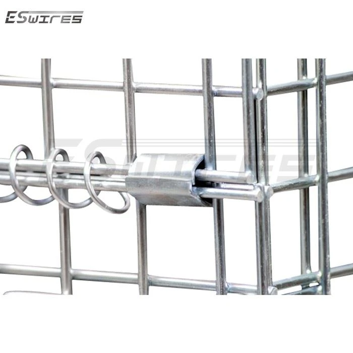 Collapsible Stacking Metal Wire Mesh Container