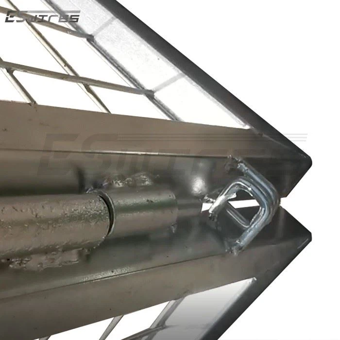 Galvanised Box Trailer With Cage