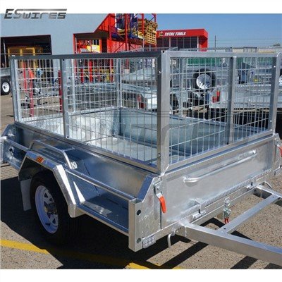 6x4 Gekooide Oplegger